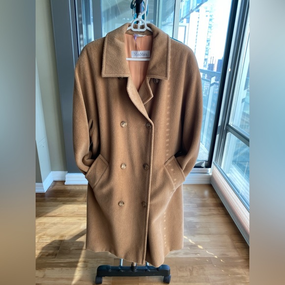 NEVER WORN: MaxMara Icon 101801 Coat 100% Virgin Wool (Orig $5K) - Picture 4 of 14